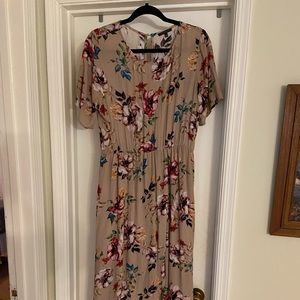 floral wrap dress!
